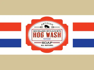 Soap label for French Legation soap