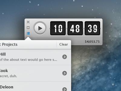 Tinkering with Mini Me app button clear countdown developer flip flipper icloud inspired ios itunes mac me mini needed os play popup time timer x