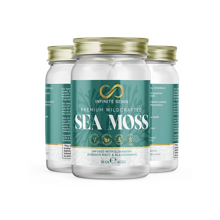 Sea Moss boost energy gallon immunity sea food seamoss wild crafted
