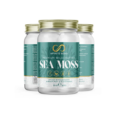 Sea Moss boost energy gallon immunity sea food seamoss wild crafted