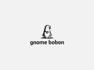 Gnome Minimal Logo character logo logo minimal gnome logo minimalist gnome logo