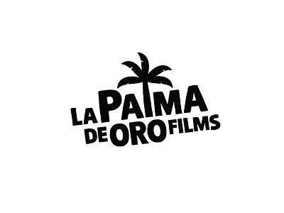 logo re-design La palma de oro films design film film company gold logo logotype palm palma redesign