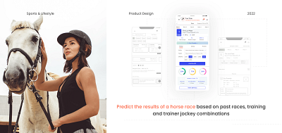 Horse Race Analytics app ui ux