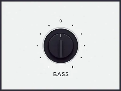 WEGA 51K UI — Bass bass button dial ps ui ux wega