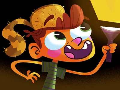 Flashlight ebook illustration