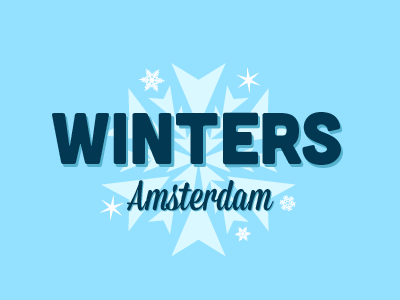 Winters Amsterdam amsterdam blue flakes ice season snow winter