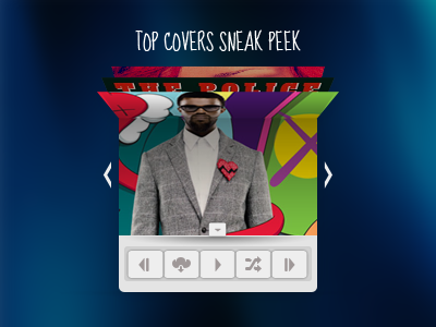 Music Player Rebound concept control design fast freelance music nachitz player preview ui ux
