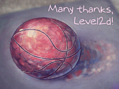 Thanks! ball dribbble fineart first shot thanks