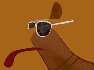 headless dog animation