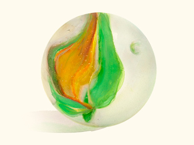 Ninja Turtle Michaelangelo marble Portrait 3d ball ilustration marble michaelangelo ninja turtles painting teenage mutant ninja turtles tmnt watercolor