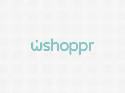 Window Shopper Logo letter lettermark logo logomark shopping startup w