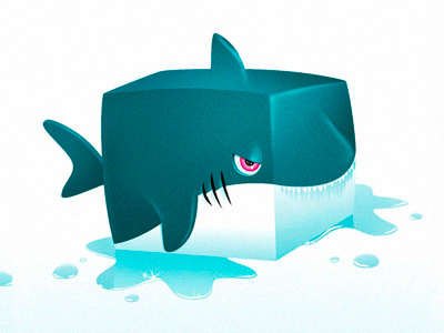 Square Shark illustration