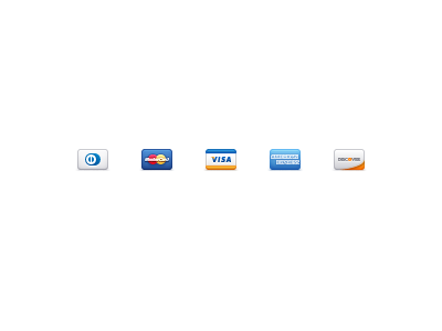 Credit card icons