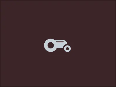 Futuristic Tractor agriculture brown farm food icon logo ride tractor vehicle wheels