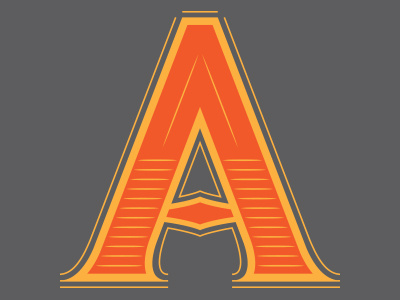 Another A a alphabet custom letter type