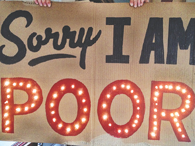 Sorry I Am Poor design gallery locals only philadelphia philly show type typography