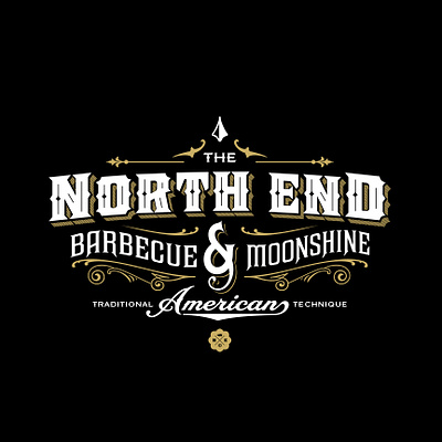 Logomark / North End Barbecue & Moonshine