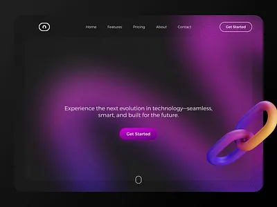 Website Hero | animation animation boldtypography branding darkmode design designcommunity designinspiration dribbble figma futuristic gradient interface landingpage minimaldesign modernui sleekdesign uidesign uiux uxdesign webdesign