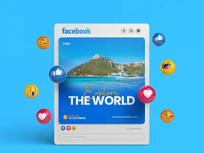 Travel Social Media Post Design adventure branding explore marketing travel travel agency marketing travel design travel industry travel marketing world