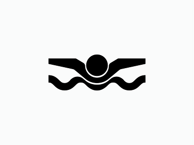 Swimming athlet black branding design graphic design icon logo olympics swim swimmer swimming vector