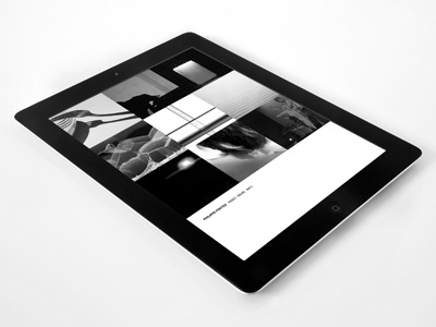 Video list (grid view) black flat grey grid ipad list minimal portfolio responsive thumbnails view