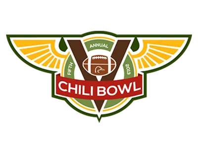 Chili Bowl V chili ducks football logo v wings
