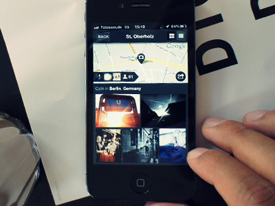 Socialalbum album berlin eyeem google grid ios iphone maps social