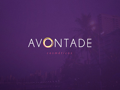 AVONTADE brand cosmetic logo sun