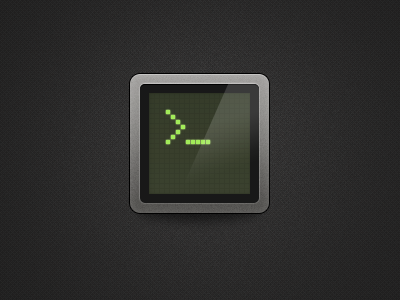 Command Line icon photoshop screen