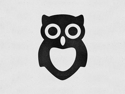 Owl Icon bird black icon logo owl symbol white