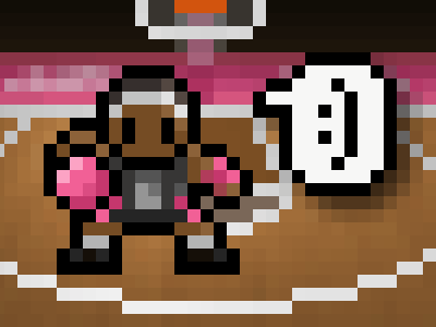 Lebbbron 8bit debut dribble lebron james nba pixel pixel art