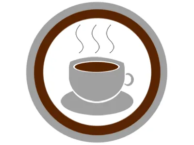 Coffee brown coffee cup cup of coffee gray white