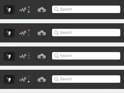 Dribbble Notifications Concept Rebound alerts dribbble notifications