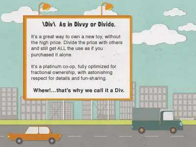 Div City Infographic illustration infographic