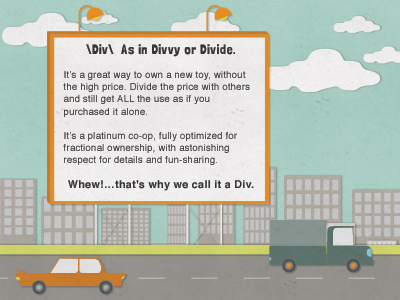 Div City Infographic illustration infographic