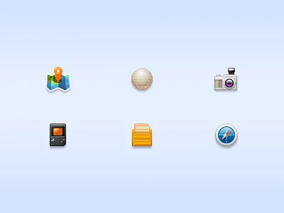 Little Icon blueant camera icon map ui