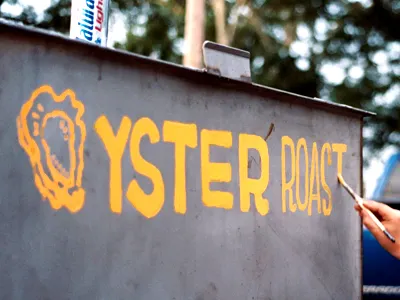 Bivalve Typography bivalve gulf hand type ocean oyster oyster roast oysters seafood