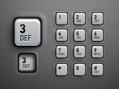 Phone Key icon key numbers phone