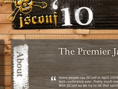 Jsconf2010 Website web