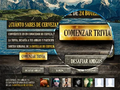 WIP Facebook App art direction beer chile concept design nachitz preview ui ux wip