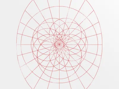 Heavy Grid branding campidoglio circles geometric grid lines logo red rome