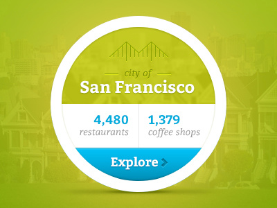 Clean stats alamo square button circle clean playoff rebound san francisco sf stats symbol ui