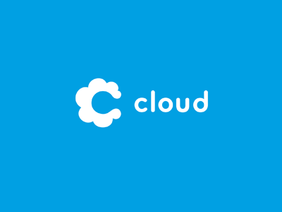 C Cloud brand branding c cloud communication agency it logo logo design logo designer pavel surovy symbol technology