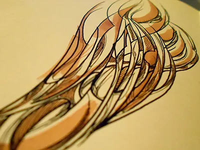 Drawing #26 copic drawing illustration moleskine rotring