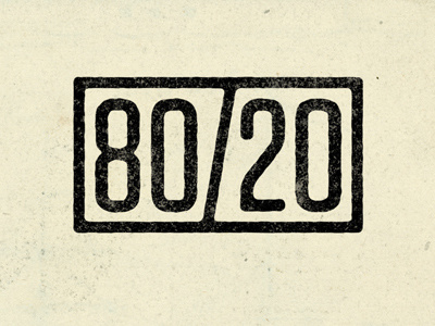 80/20 Type Stamp cider label lettering stamp