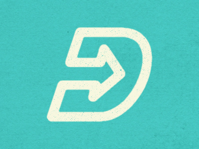 D d letter texture type typography