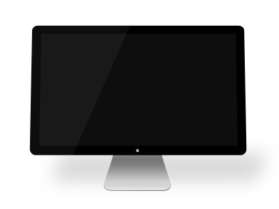 My Apple Cinema Display 27 cinema display apple cinema led display vector