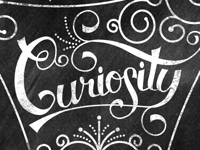 Curiosity Lettering disney font type typography
