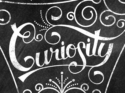 Curiosity Lettering disney font type typography