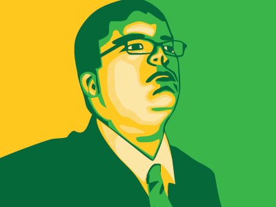McCluskey 2012 2012 election green hope mccluskey obama obey poster progress shepard fairey university victoria yellow